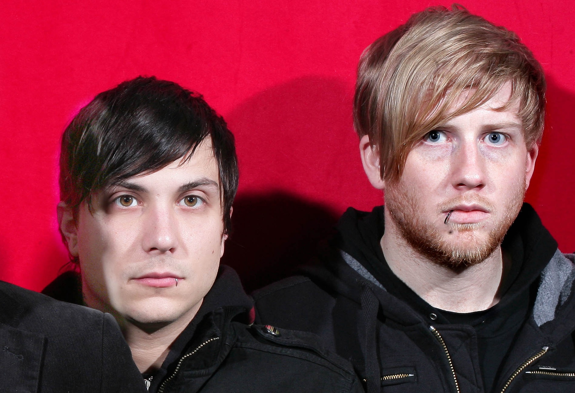 Frank Iero und Bob Bryar