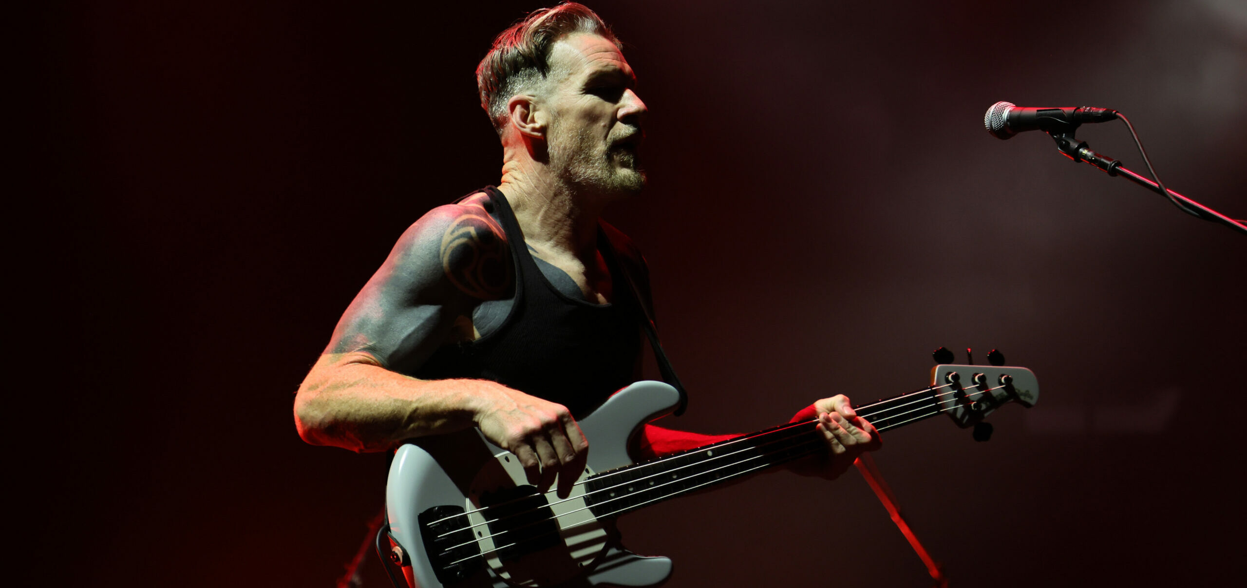 Tim Commerford mit Rage Against the Machine, 2022