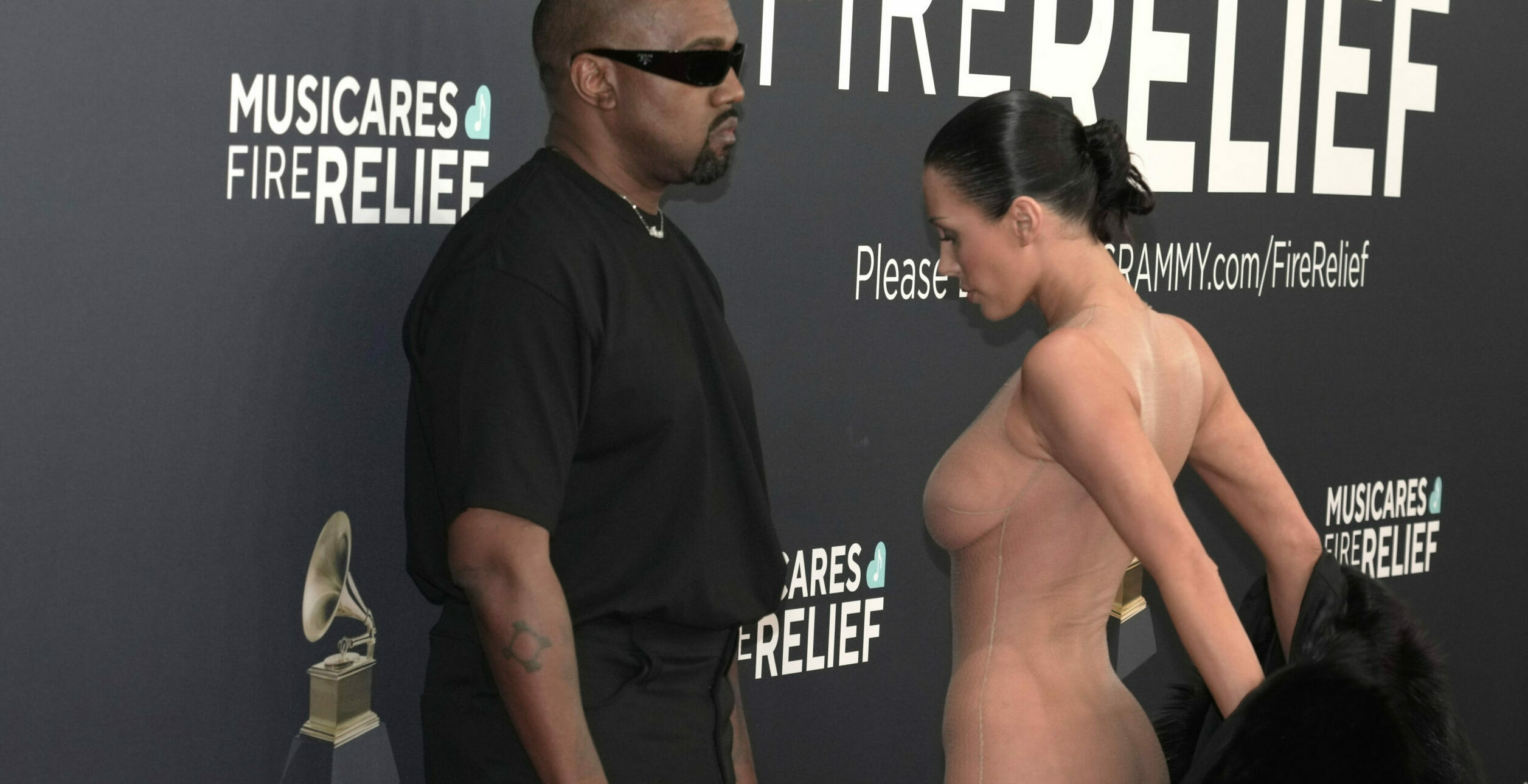 Kanye West und Bianca Censori bei den 67. GRAMMY Awards